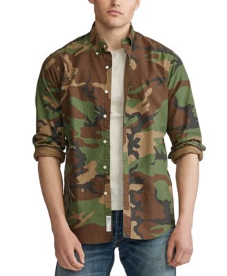 Classic Camouflage Oxford Shirt 