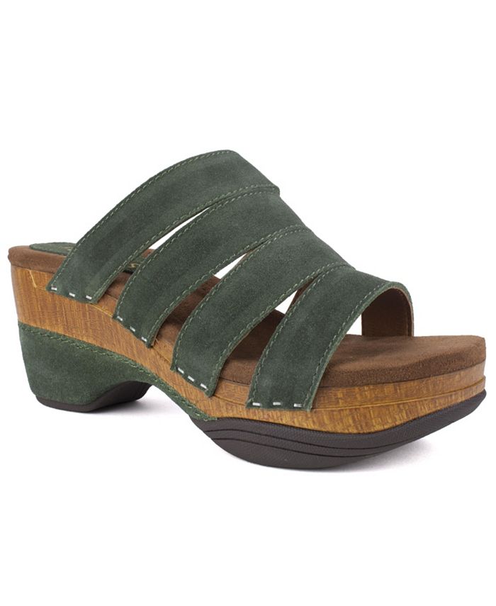 white mountain mens sandals