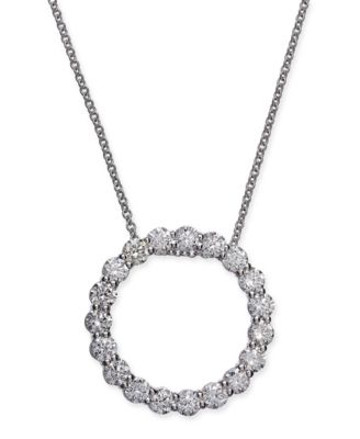 open circle pendant