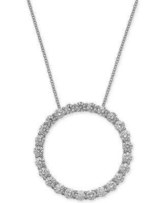 open circle pendant
