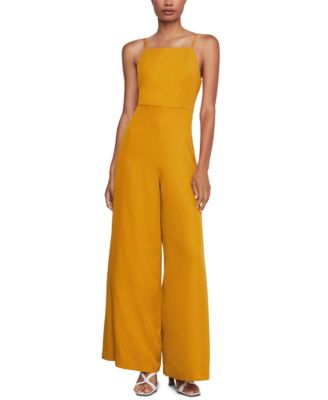 bcbg yellow jumpsuit