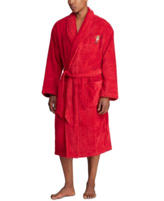 polo ralph lauren cotton robe