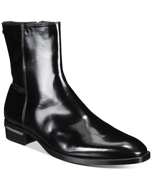 Roberto Cavalli Men S Side Zipper Dress Ankle Boots Reviews All Men S Shoes Men Macy S