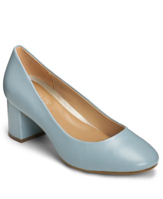 aerosoles block heel pumps