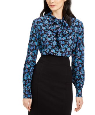 macys silk blouses