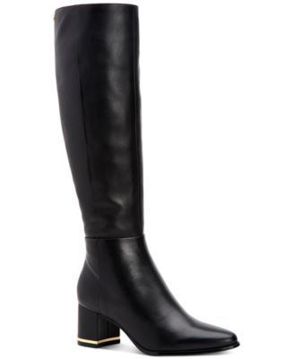 calvin klein wide calf boots
