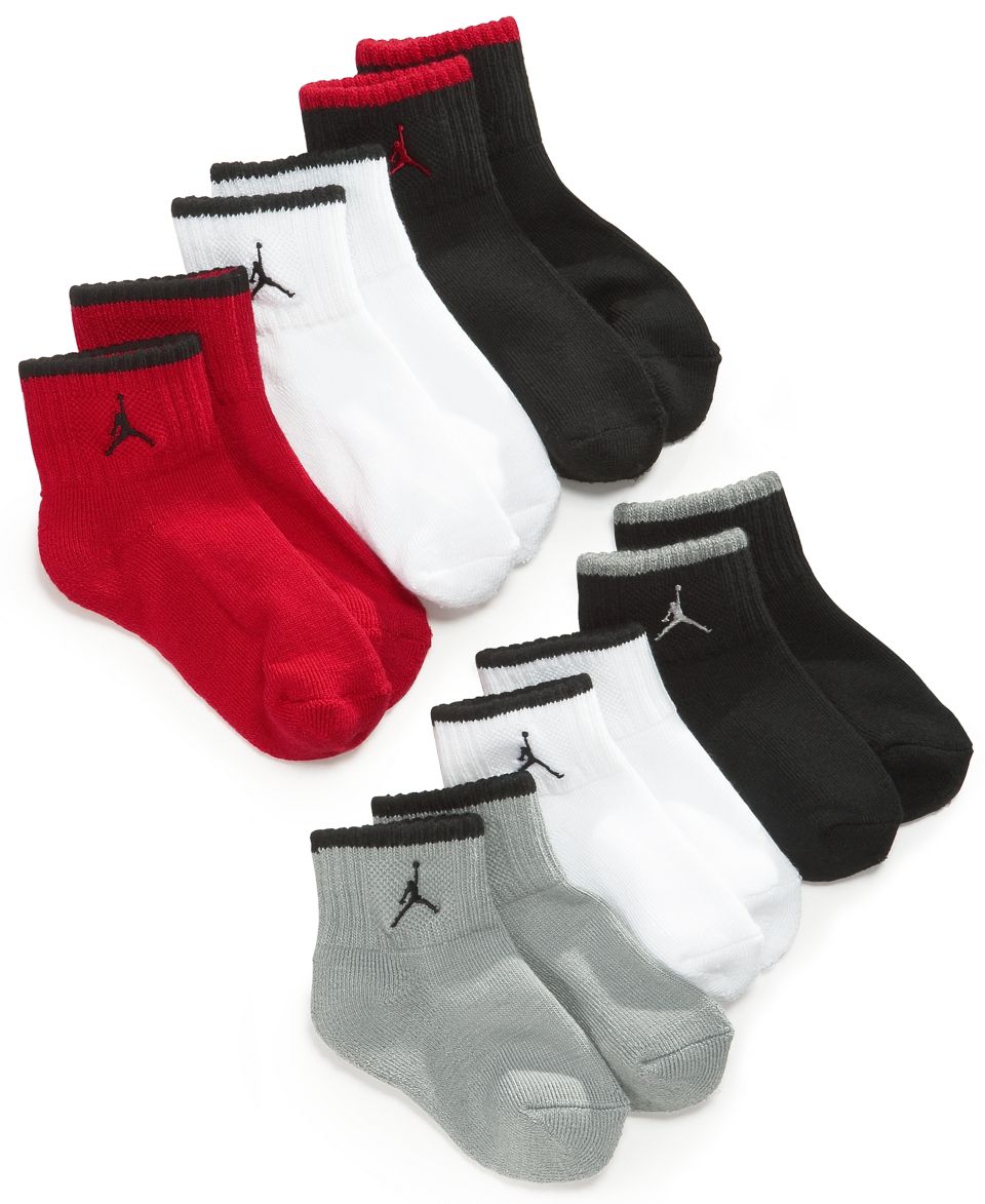 Jordan Kids Socks, Boys Waterfall 3 Pack Socks   Kids