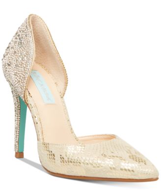 betsey johnson evening shoes