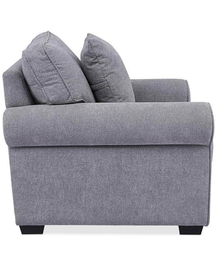 Furniture Ladlow 65" Fabric Loveseat, Created for Macy's & Reviews Furniture Macy's