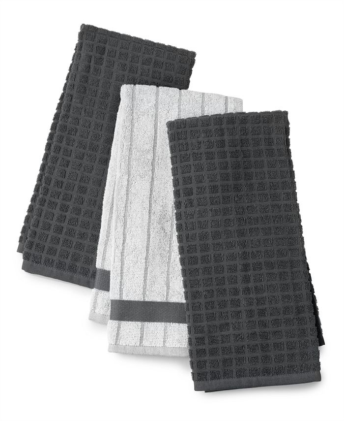 Goodful CharcoalInfused Kitchen Towels, Set of 3 & Reviews Home Macy's