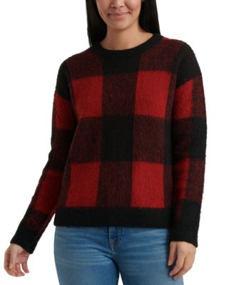 buffalo plaid sweater