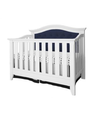 belle upholstered crib