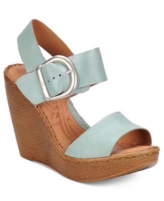 Born Women's Verity Platform Wedge Sandals - Shoes - Macy's