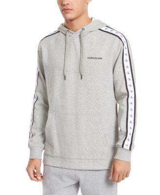 calvin klein hoodie mens grey