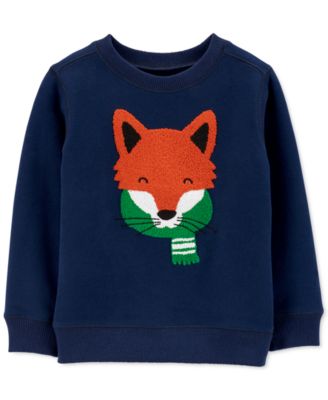 boys fox hoodie