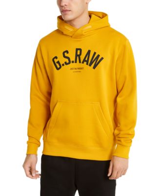 yellow g star hoodie