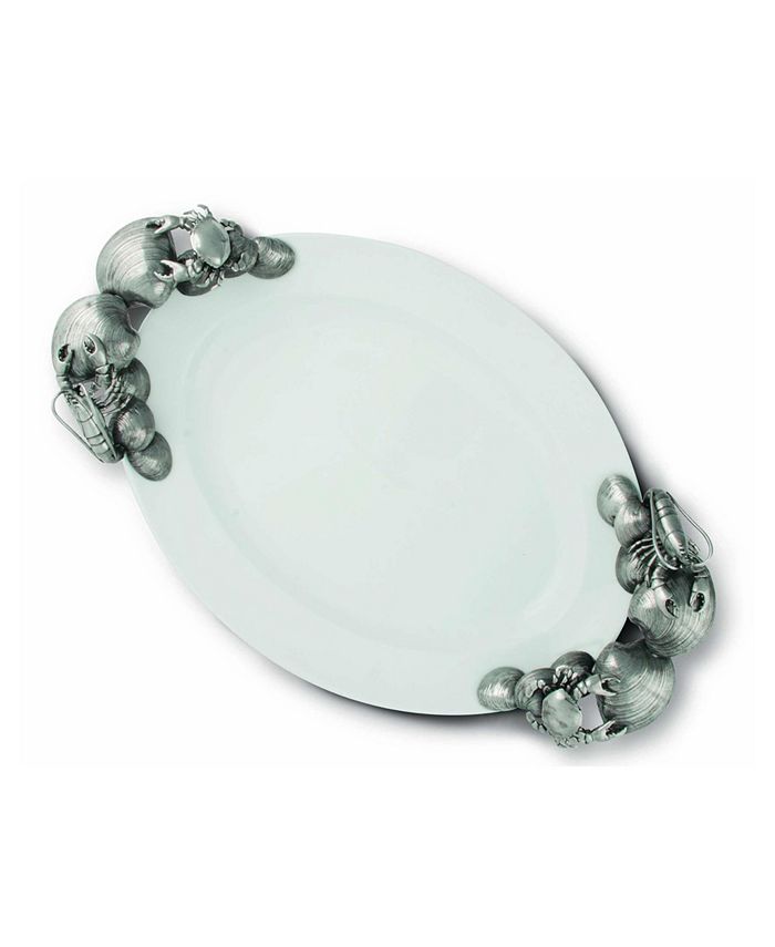 Vagabond House Pewter Marine Ocean Life Stoneware Tray Reviews Serveware Dining Macy S D#m g#m c#m come tell me about a vagabond's life, yeah. macy s