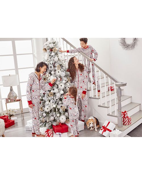 Family Pajamas Matching Family One Piece Pajamas Polar Bear Created For Macy S Reviews Bras Panties Lingerie Women Macy S
