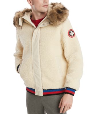 tommy hilfiger men's fleece jacket