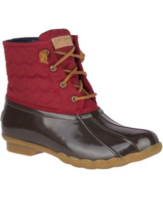 red duck boots