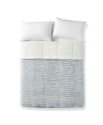 cathay home home reversible and sherpa comforter