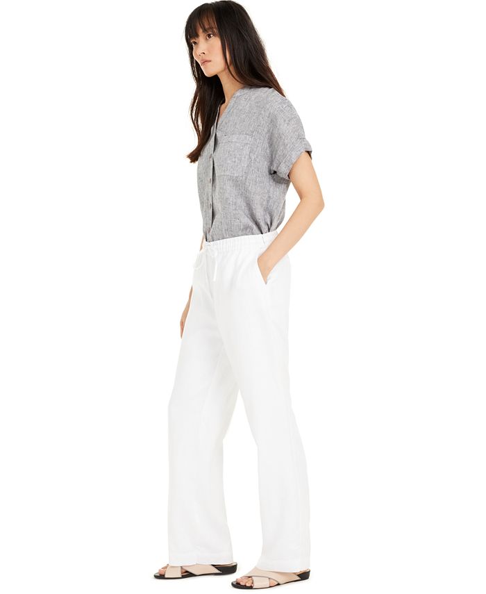 charter club linen pants