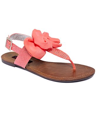 Material Girl Solar Flat Thong Sandals - Sandals - Shoes - Macy's