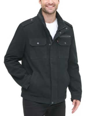 Levi's Men's Cotton Zip-Front Jacket 