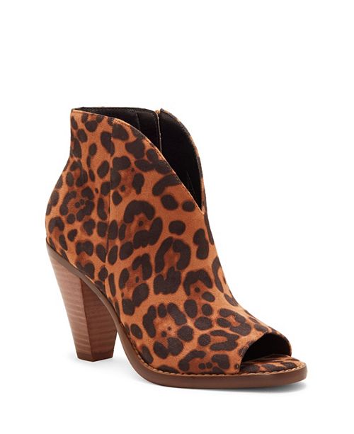 Jessica Simpson Jillrie Peep Toe Booties Reviews Boots Shoes Macy S