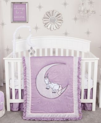 unicorn bedding crib set