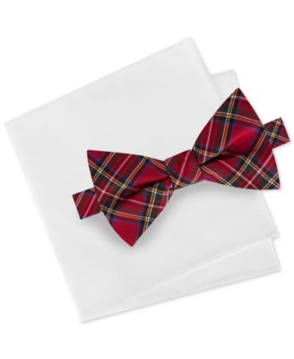 Pc. Royal Stewart Tartan Silk Bow Tie 