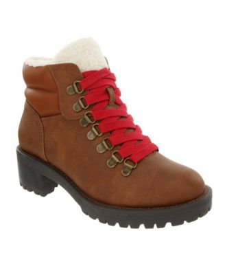 marisol lace up wedge hiker boots