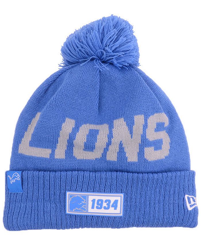 New Era Detroit Lions Road Sport Knit Hat Reviews Sports Fan Shop By Lids Men Macy S