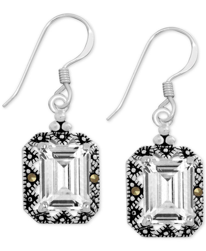 Swarovski marcasite earrings clearance