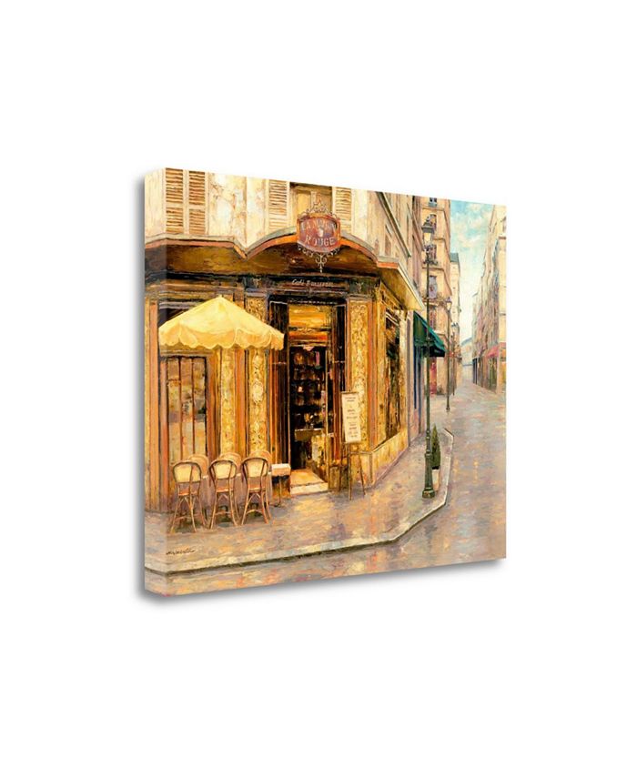 Tangletown Fine Art Red House Cafe By Haixia Liu Giclee Print On Gallery Wrap Canvas 32 X 25 Reviews All Wall Decor Home Decor Macy S