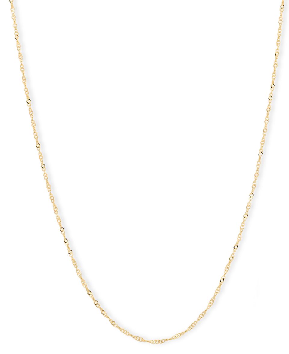14k Gold, 14k White Gold and 14k Rose Gold Necklaces, 16 20 Perfectina Chain   Necklaces   Jewelry & Watches