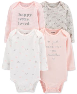 baby girl bodysuits long sleeves