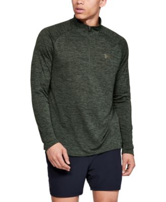 under armour men's half zip fleece