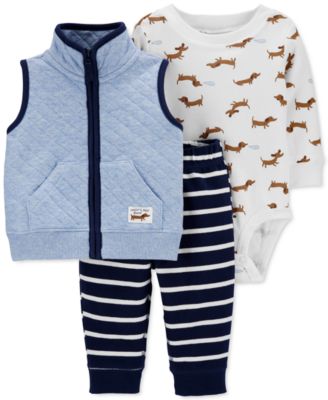 baby quilted vest