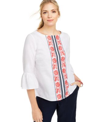 macys womens charter club blouses