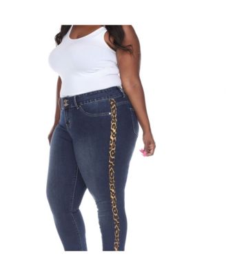 plus size stretch jeans