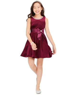 rare editions velvet dress
