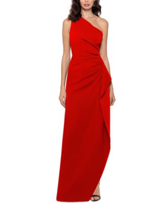 macys one shoulder dress