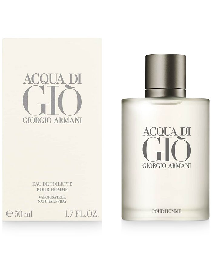 Giorgio Armani Acqua Di Gio Pour Homme Eau De Toilette Spray 1 7 Oz Reviews Shop All Brands Beauty Macy S