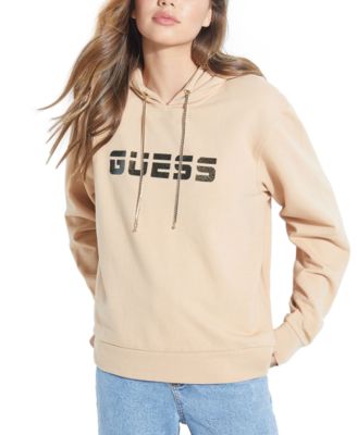 guess logo hoodie