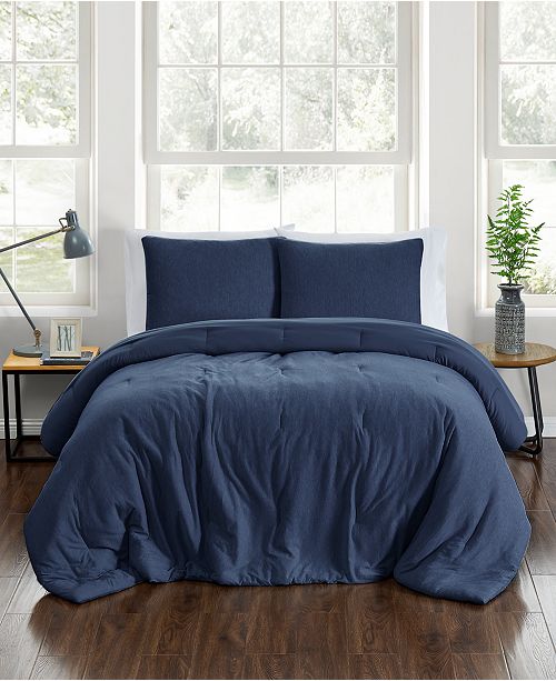 Pem America Closeout Jersey 2 Pc Twin Comforter Set Reviews Bed In A Bag Bed Bath Macy S