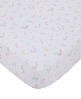 unicorn mini crib bedding