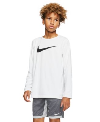 boys dri fit long sleeve shirts