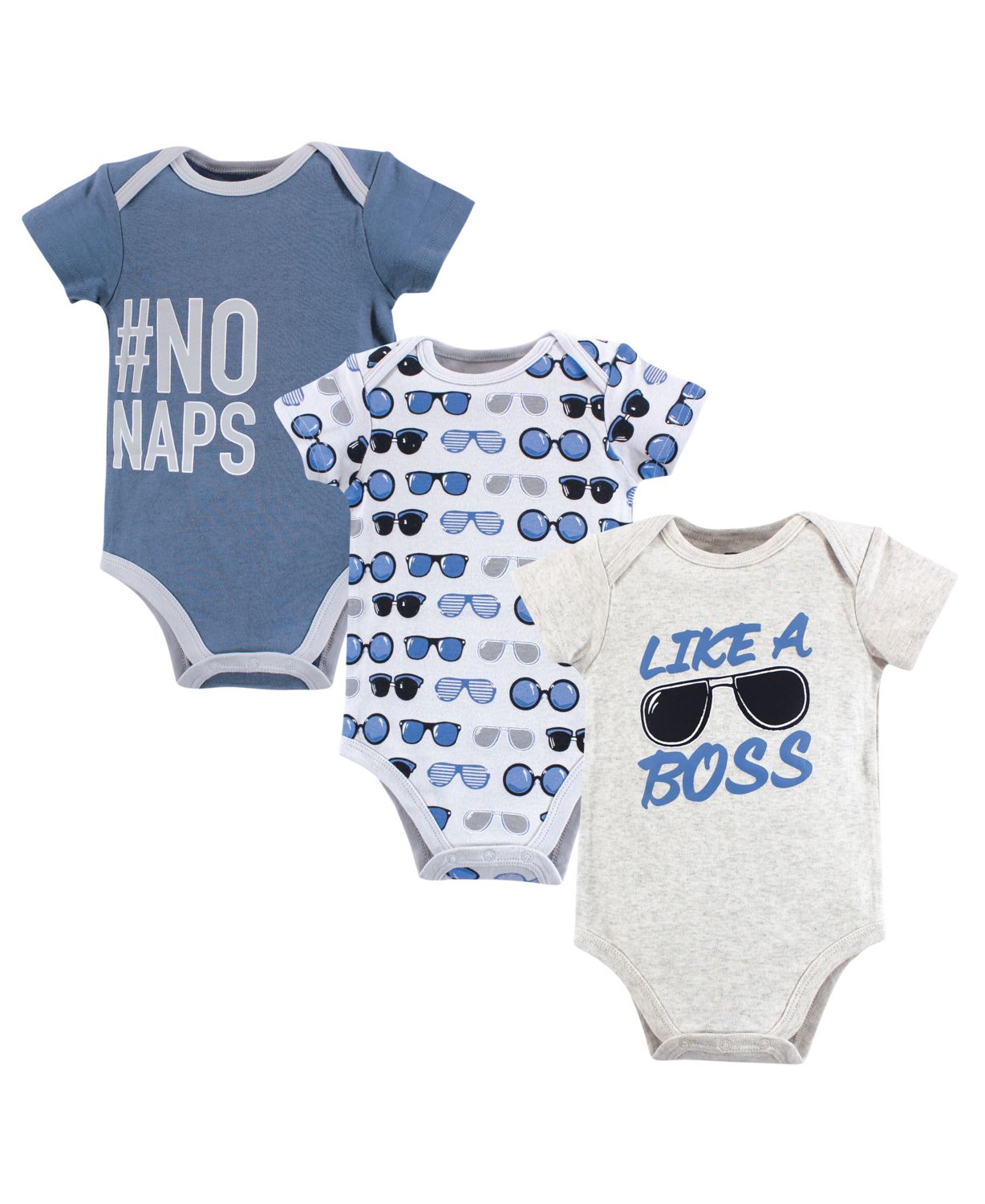 Hudson Baby Cotton Bodysuits, 3-Pack & Reviews - All Baby - Kids - Macy's