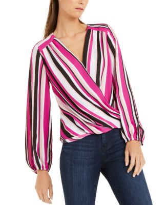 macy's surplice top